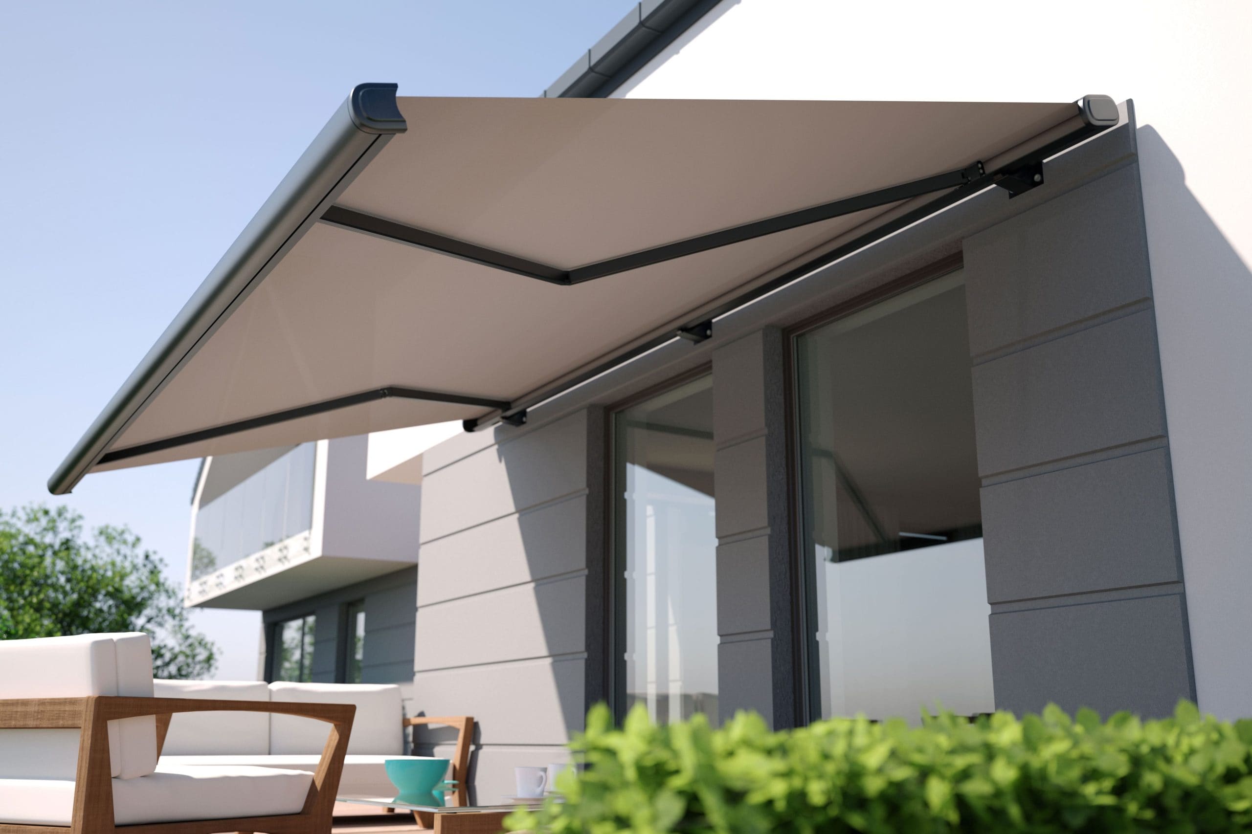 Residential awning installation in Bel Air